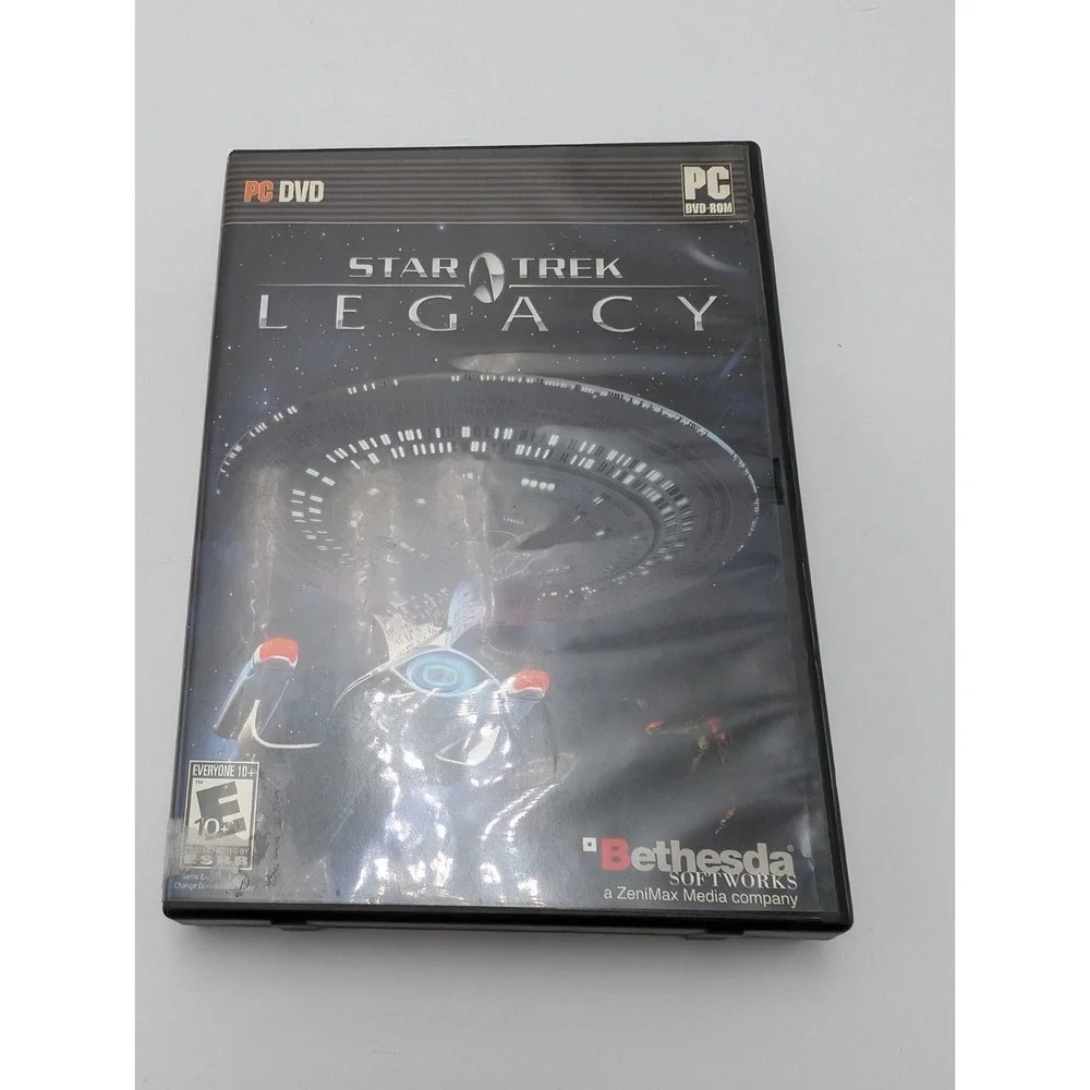 Star Trek: Legacy (PC DVD, Bethesda, 2006) With Manual Excellent Condition